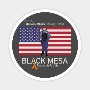 Join the Black Mesa Security Force! Magnet